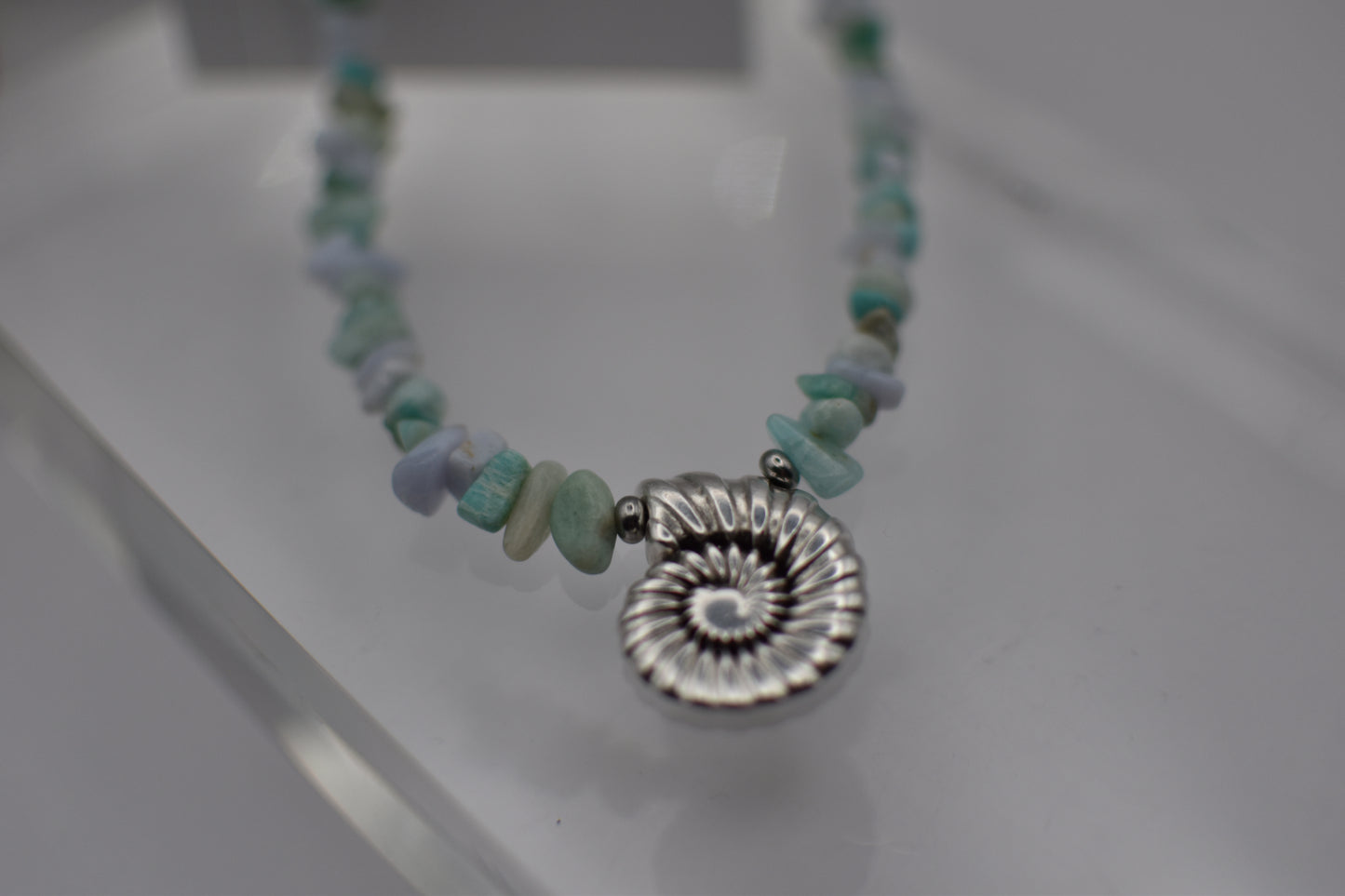 Turquoise Shell Necklace