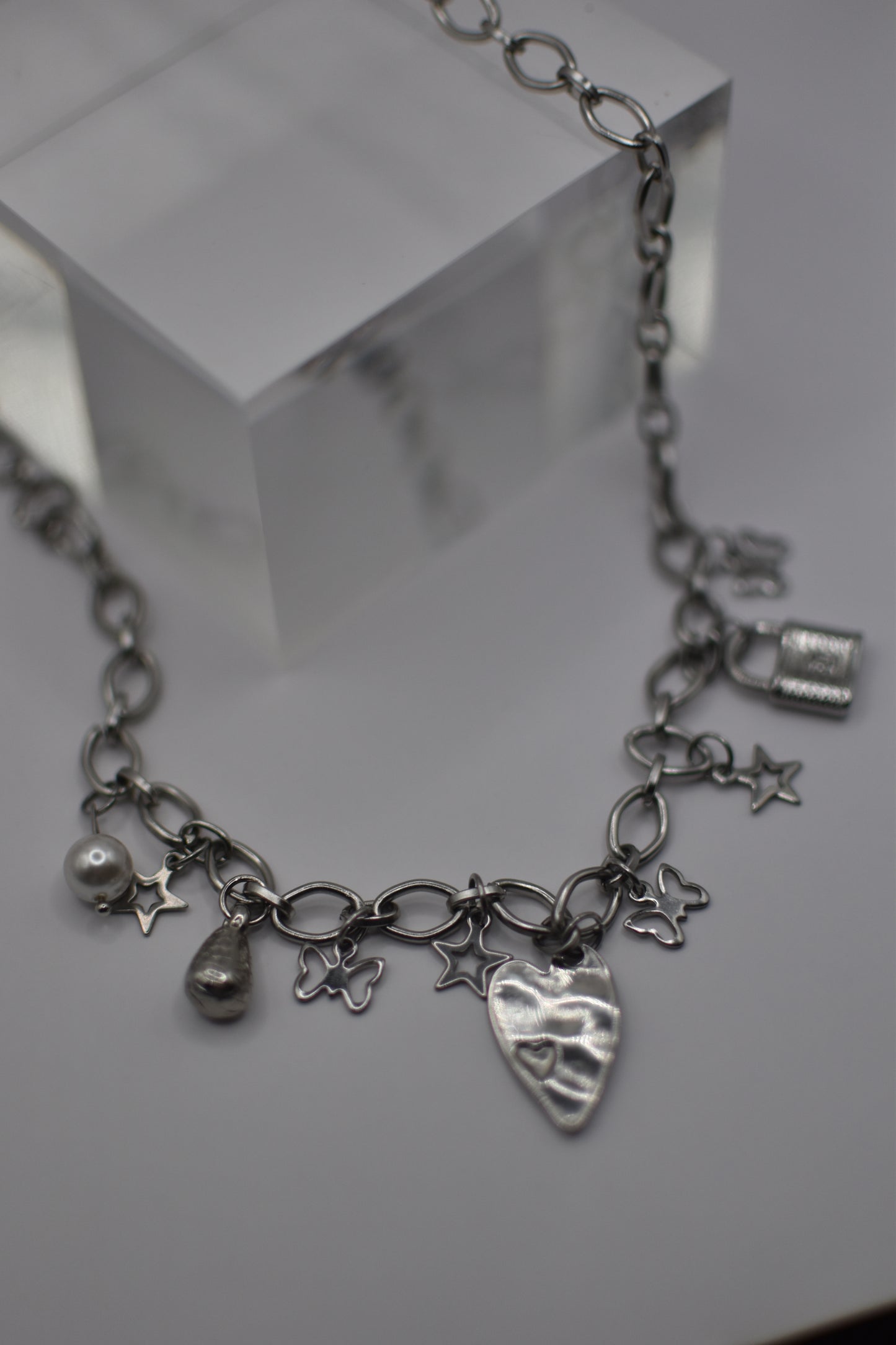 Silver Charm Necklace