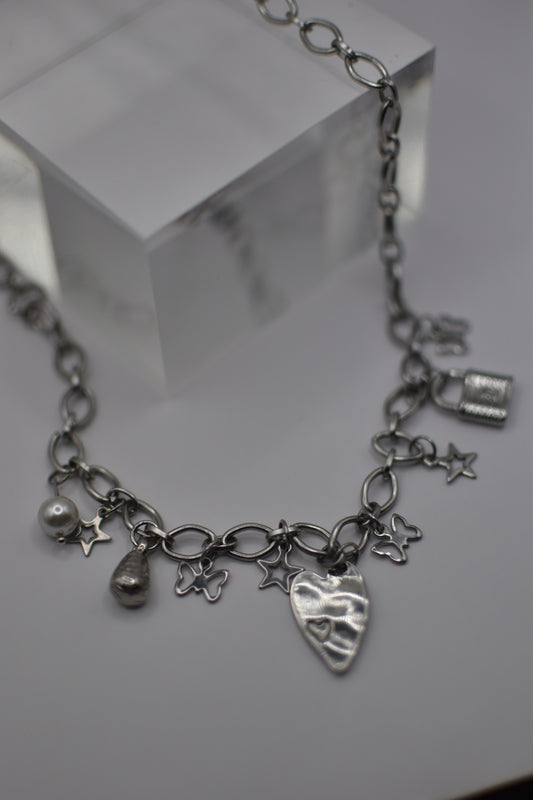 Silver Charm Necklace