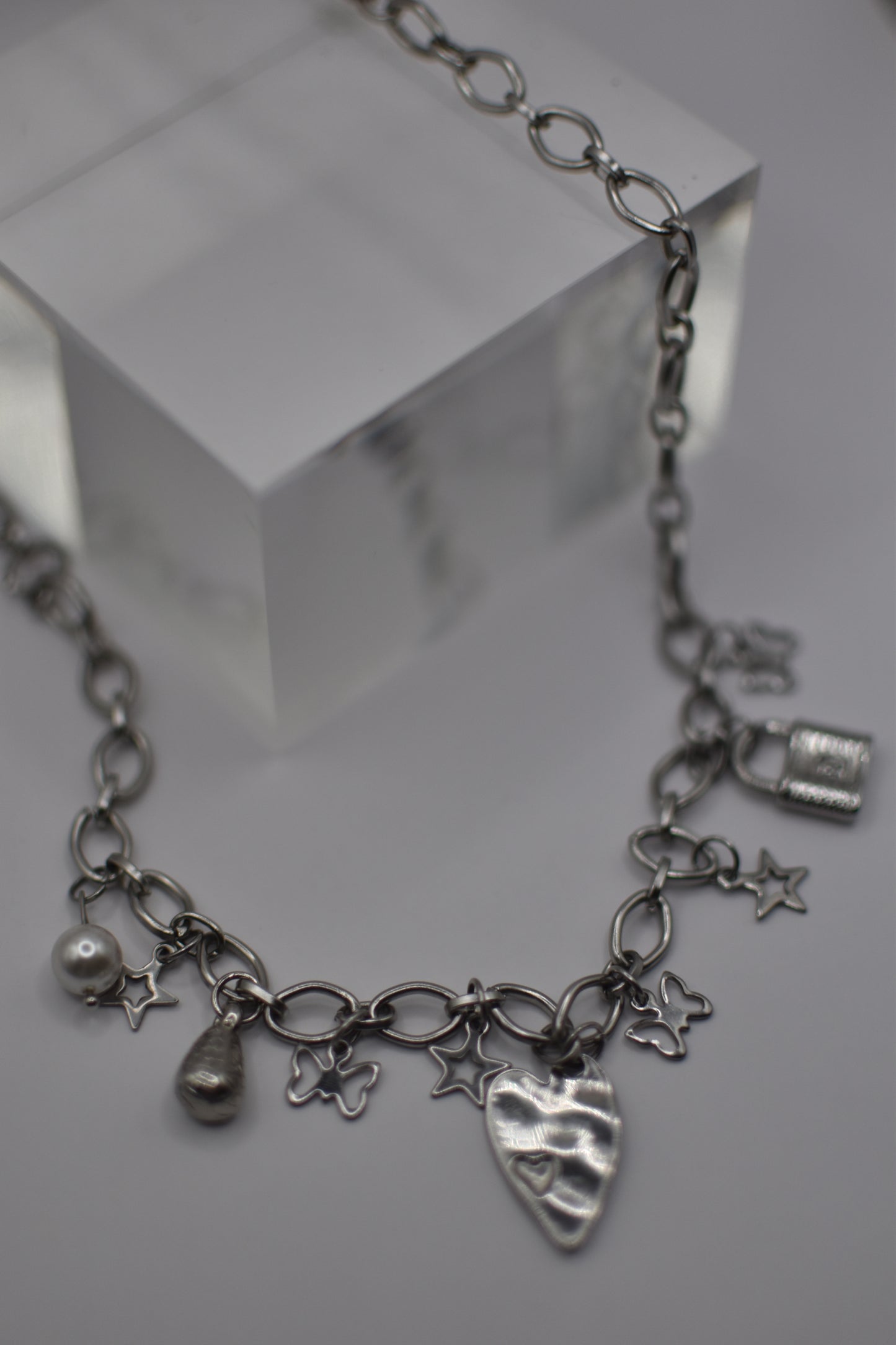 Silver Charm Necklace
