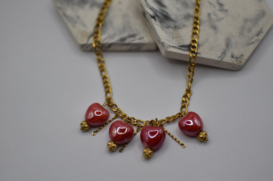 Amour Bead Necklace