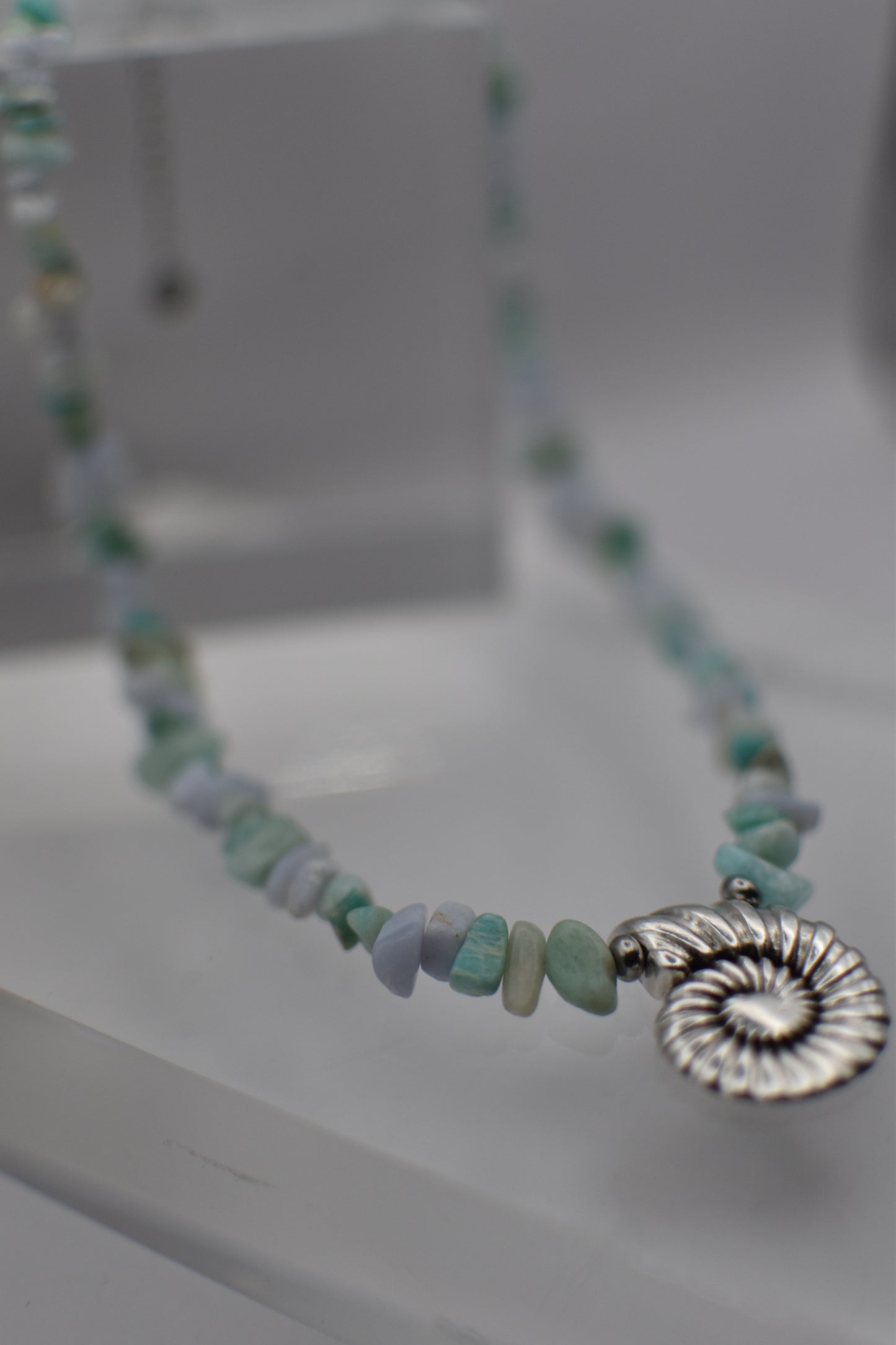 Turquoise Shell Necklace