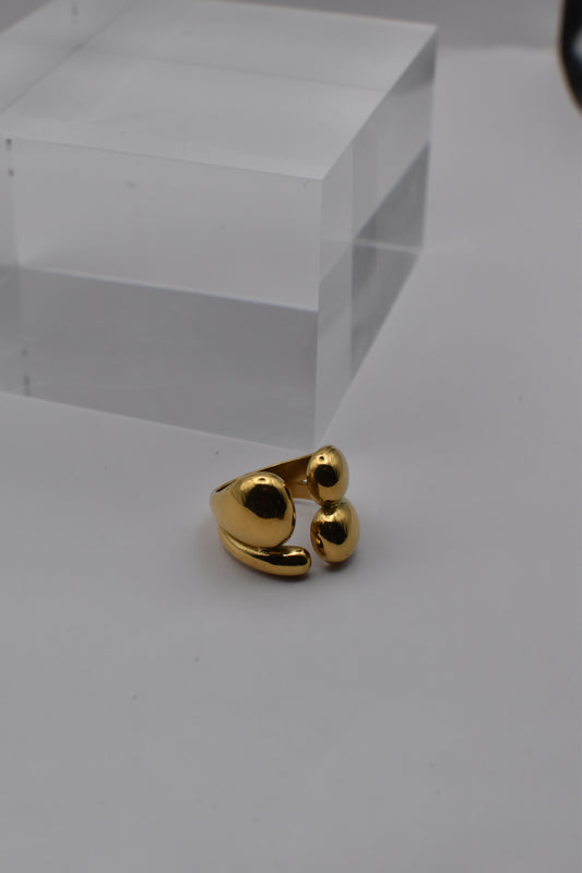 Glossy Gold Ring