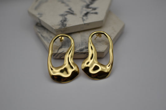 Metal Dance Earrings
