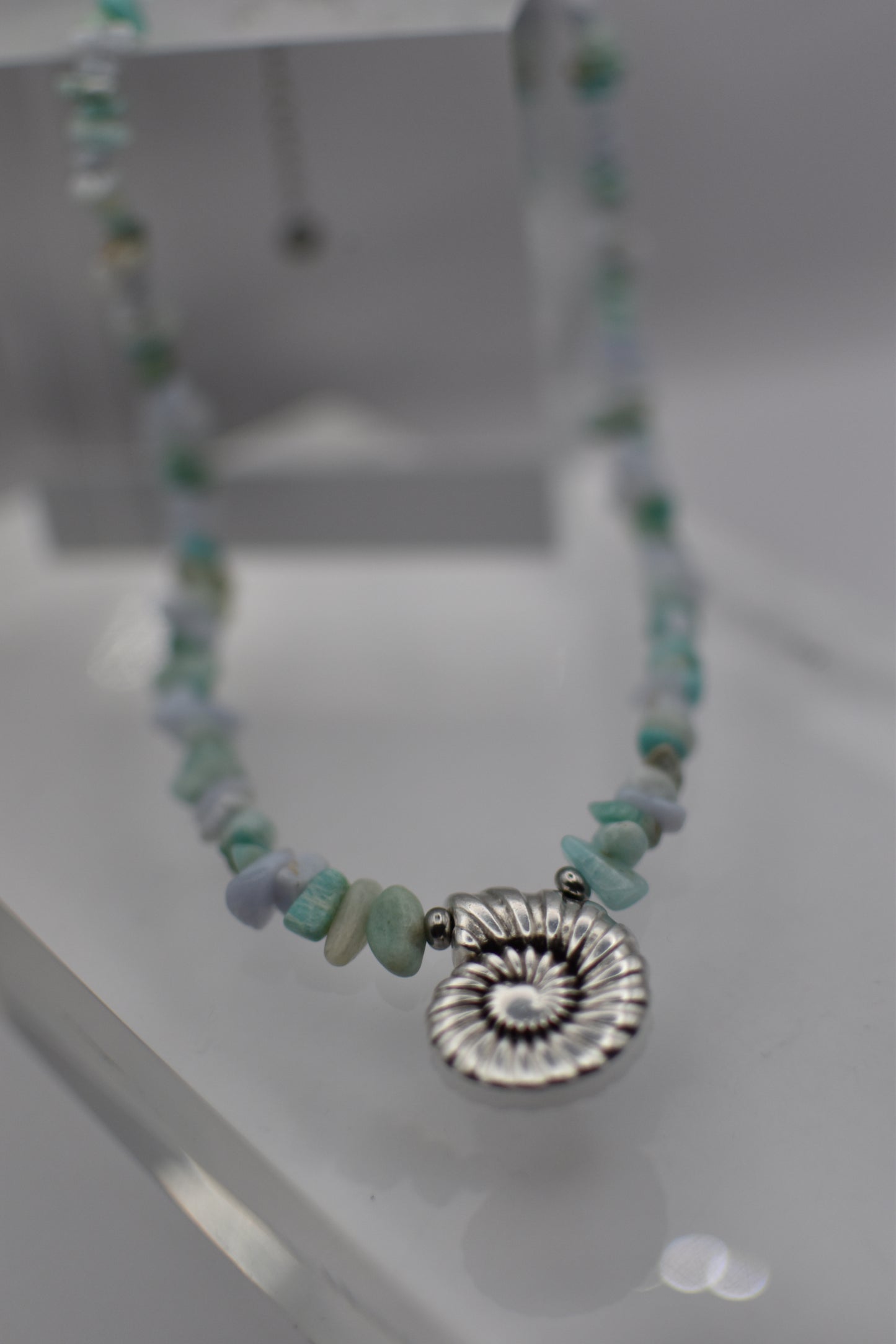 Turquoise Shell Necklace
