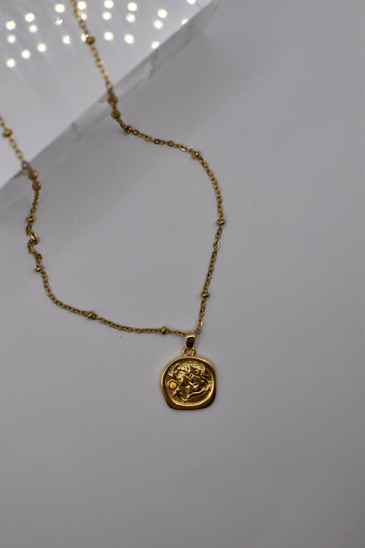 Gold Coin Necklace