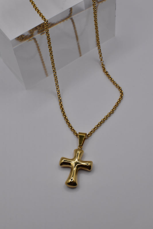 Cross Gold Necklace