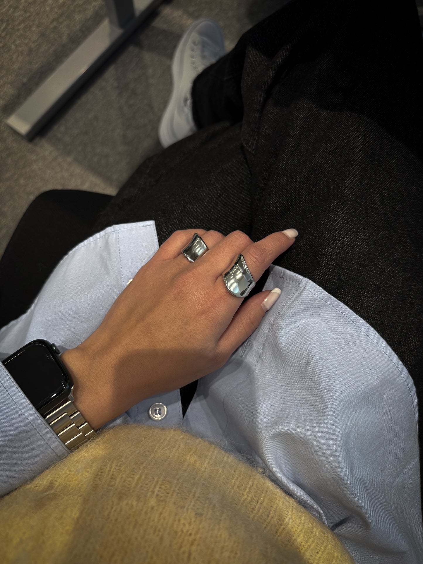 Sweden Silver Rings set