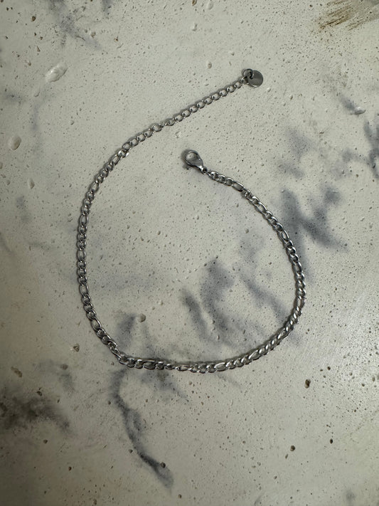 Simple Silver Anklet
