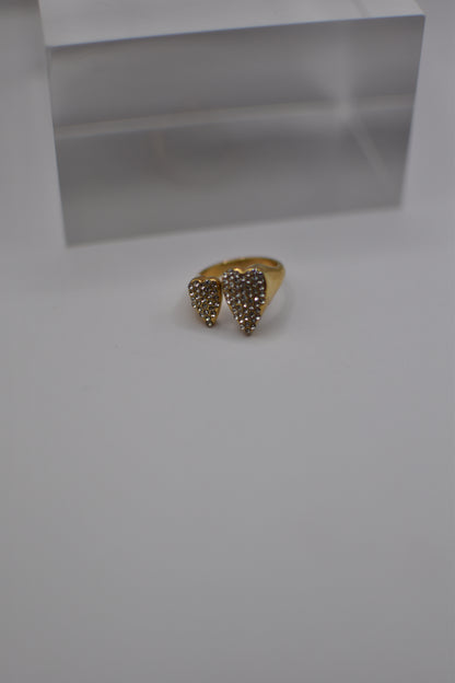 Double Heart Ring