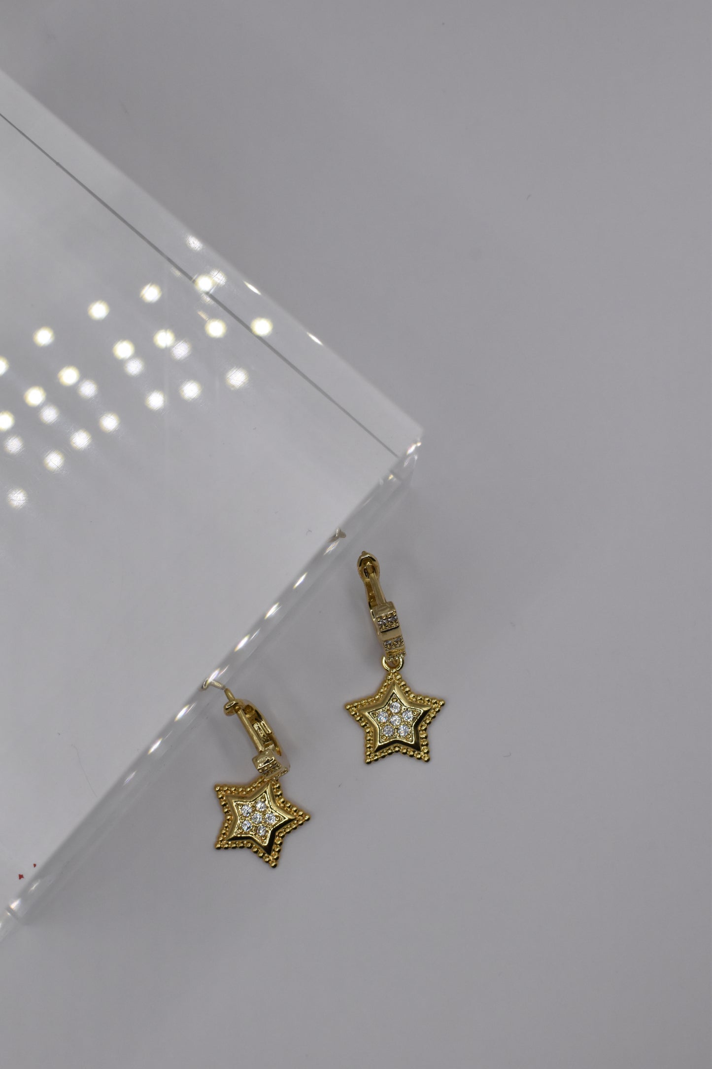 Christala Gold Earrings