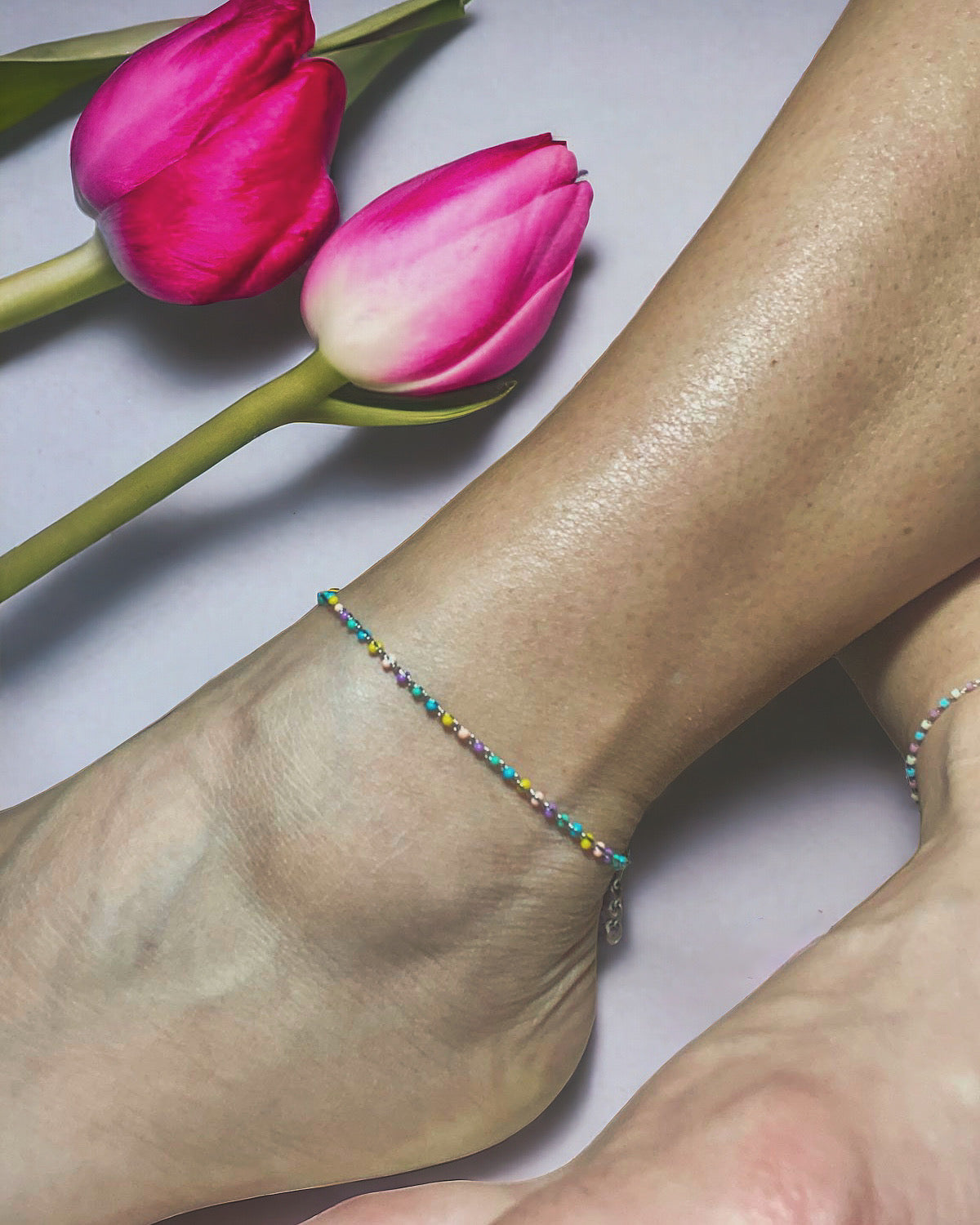 Rainbow Anklet