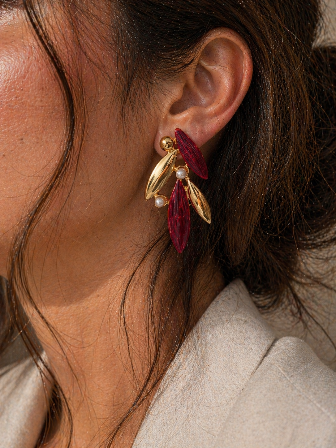 Red Elixir Earrings