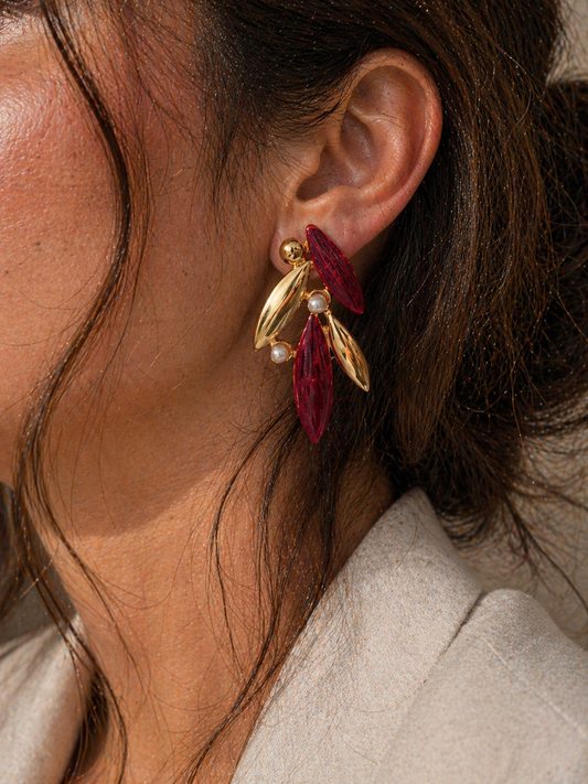 Red Elixir Earrings