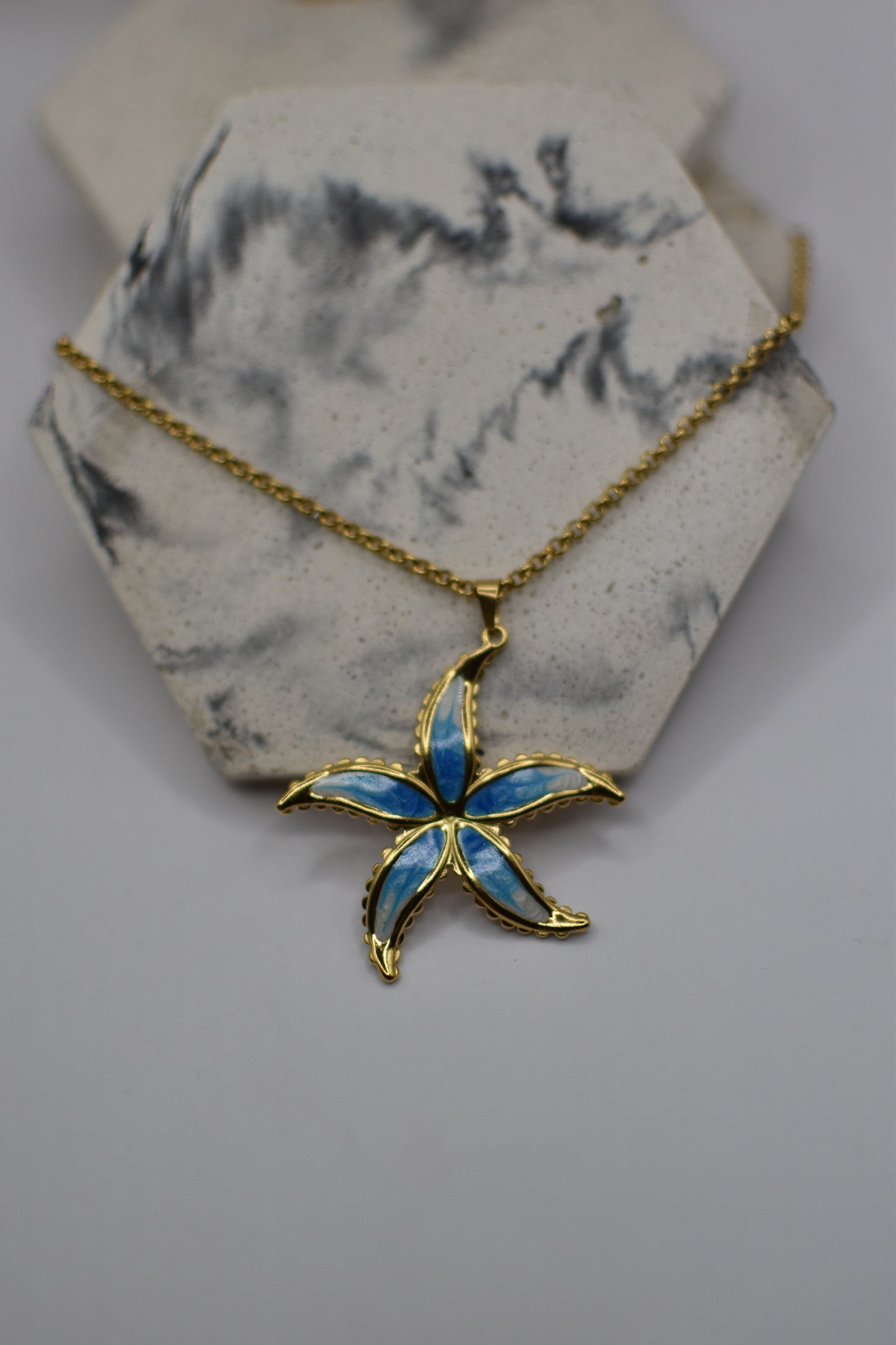 Blue Blossom Necklace