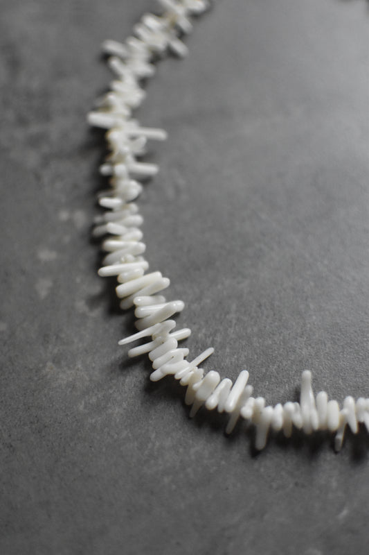 White Coral Necklace