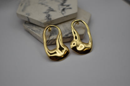 Metal Dance Earrings