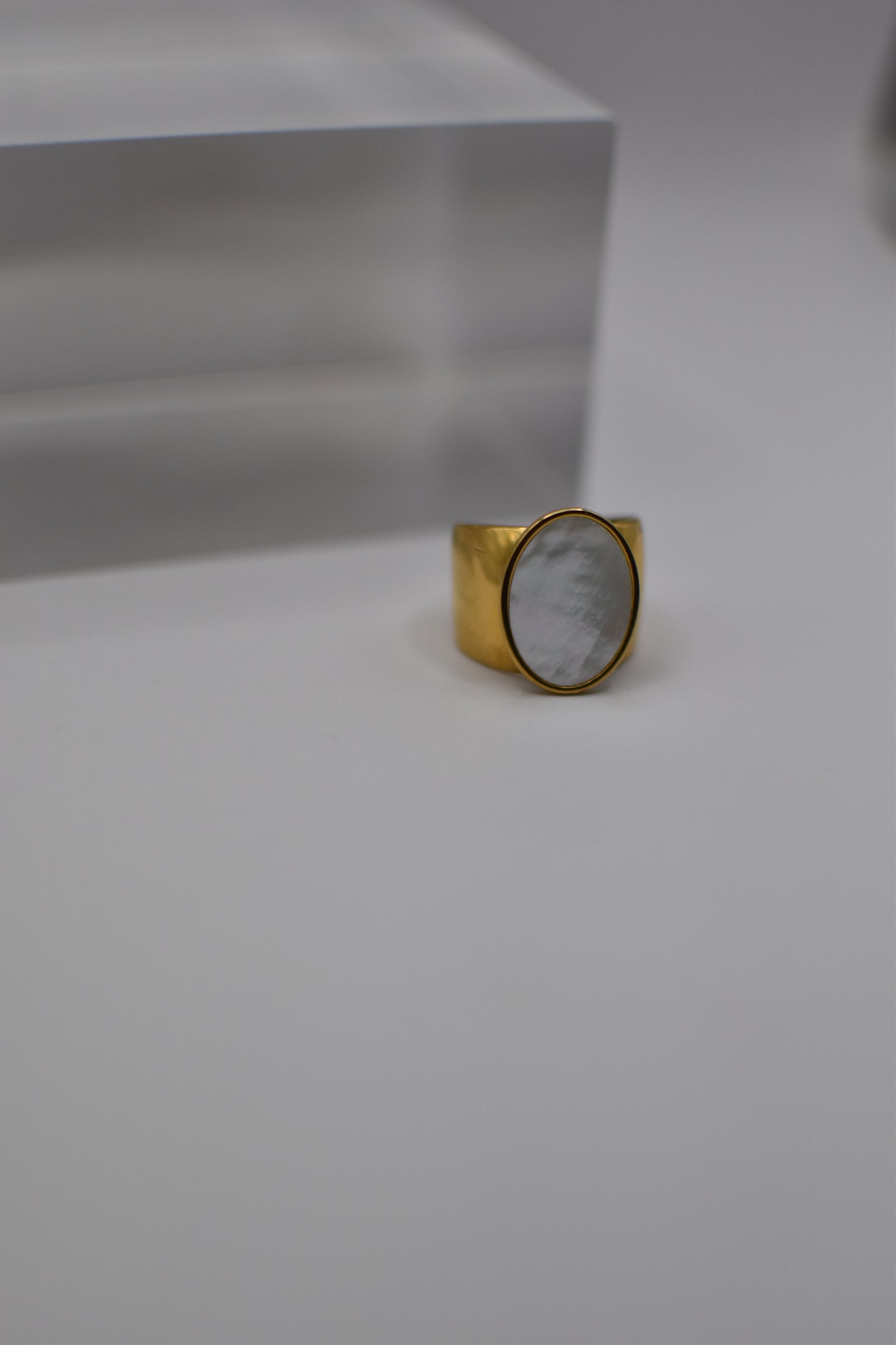 Oval Gold Ring