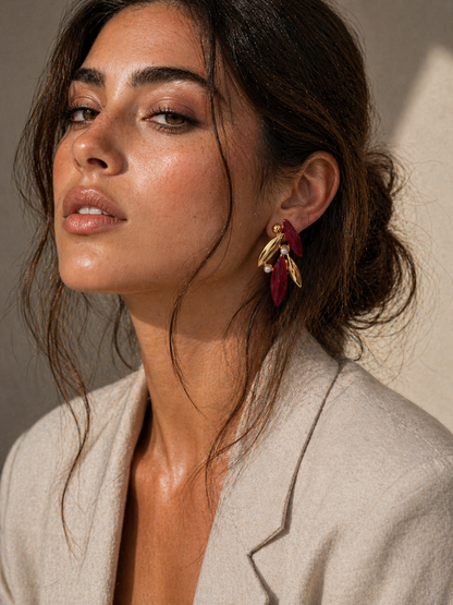 Red Elixir Earrings