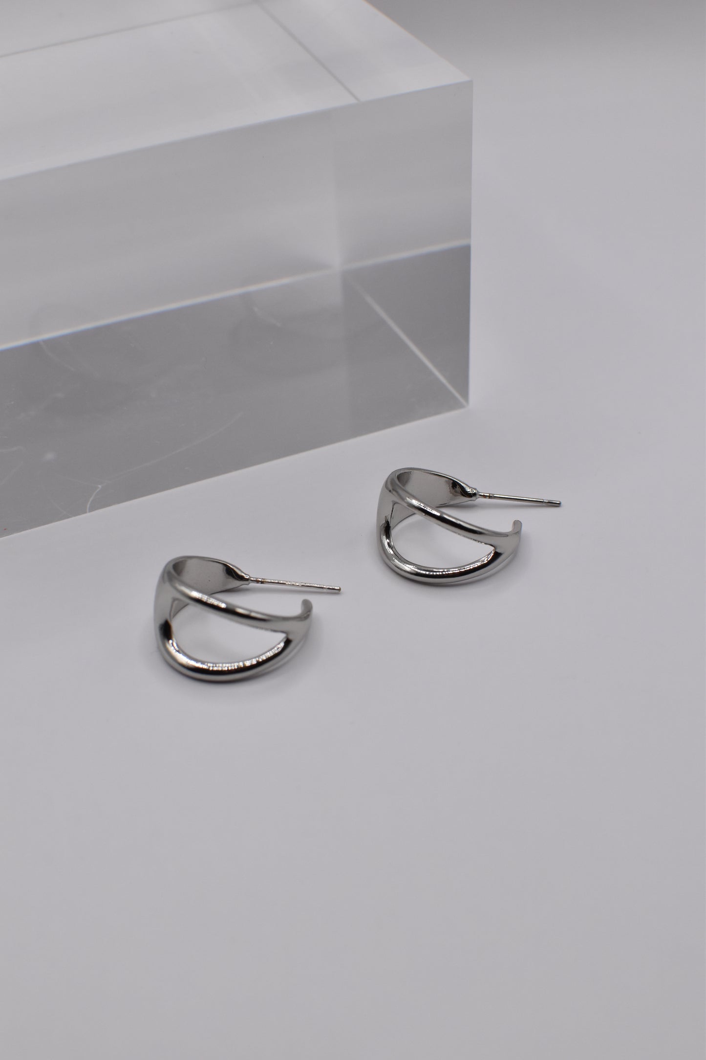 Faidra Silver Earrings