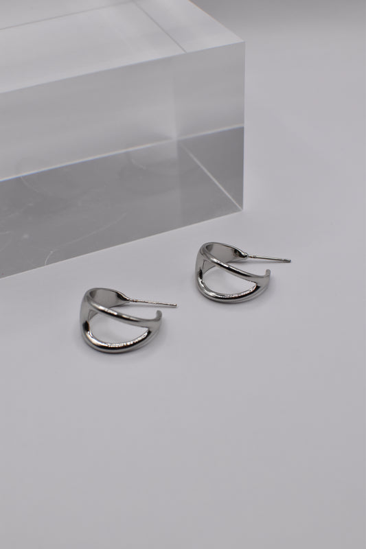 Faidra Silver Earrings