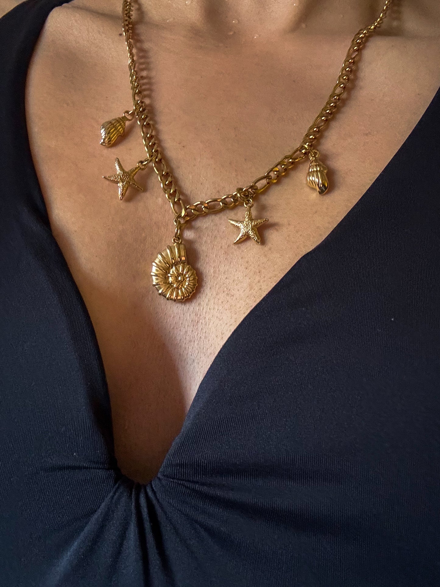 Tide Gold Necklace