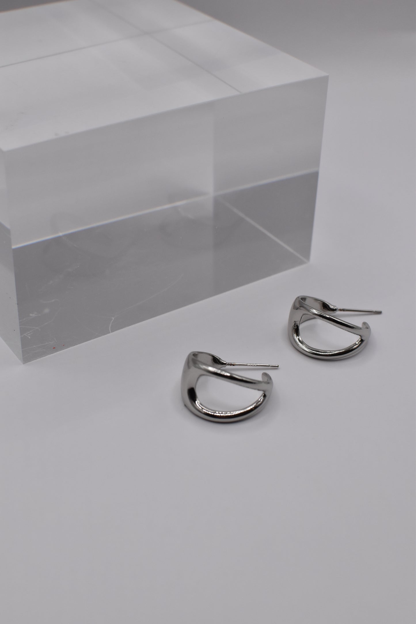 Faidra Silver Earrings