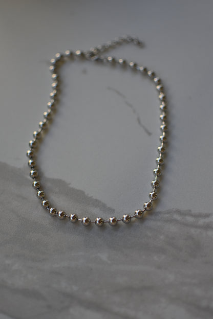 Silver Obs Necklace
