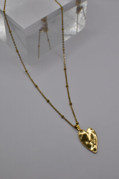 Gold Heart Necklace