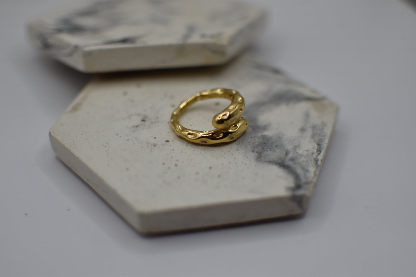 Gold Root Ring