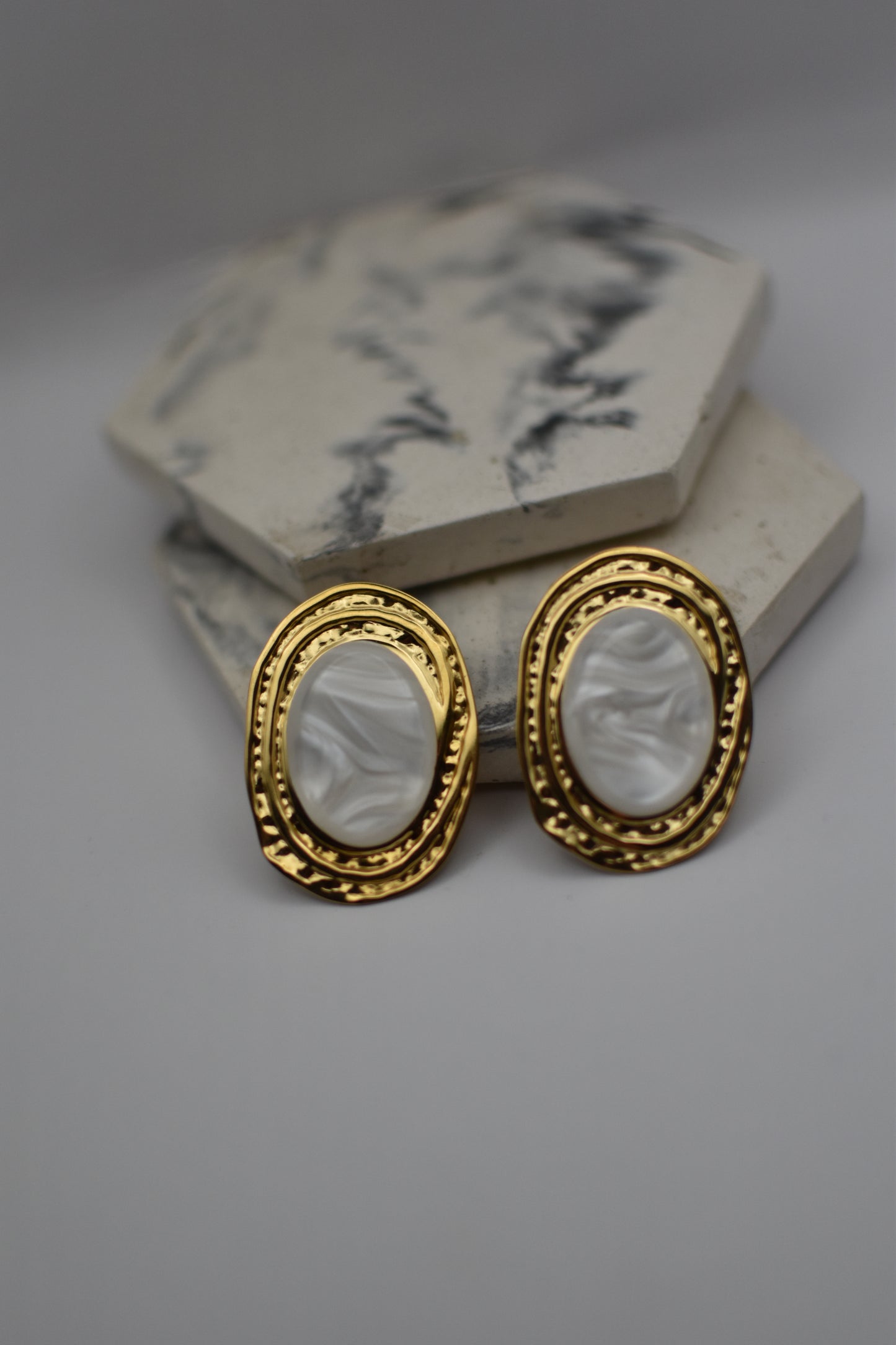 White Siren Earrings