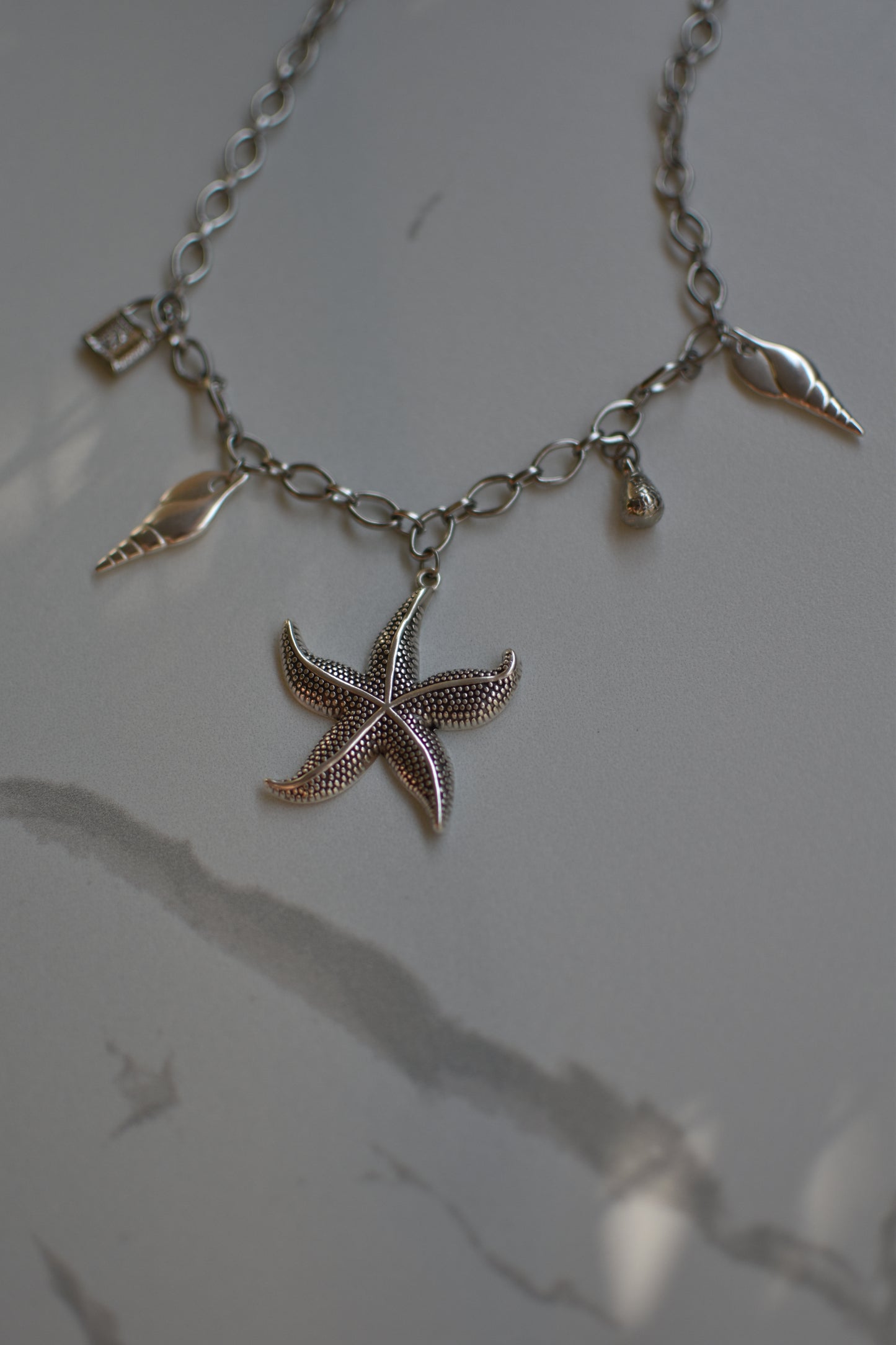 Starfish Charm Necklace