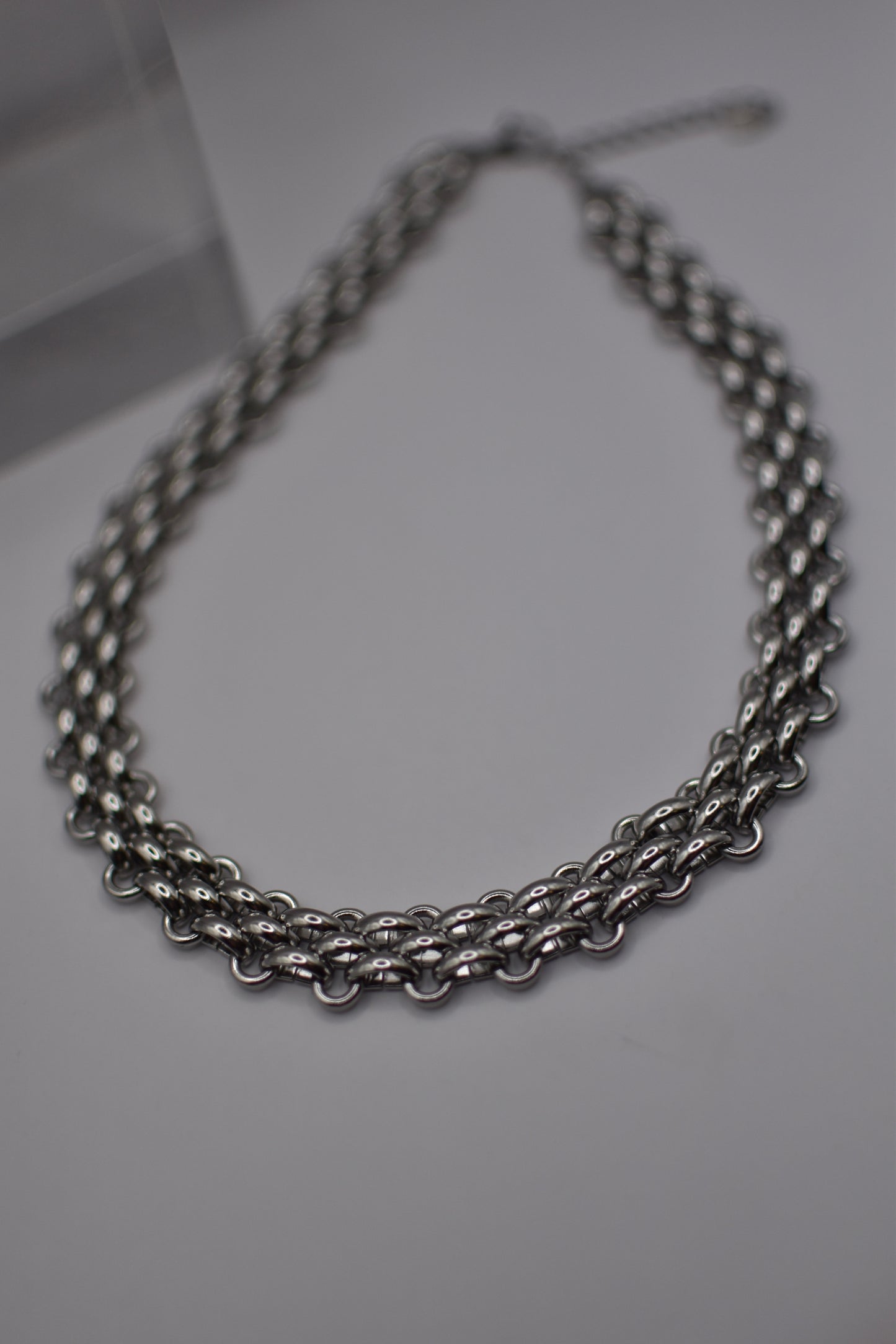 Steel Weave Necklace