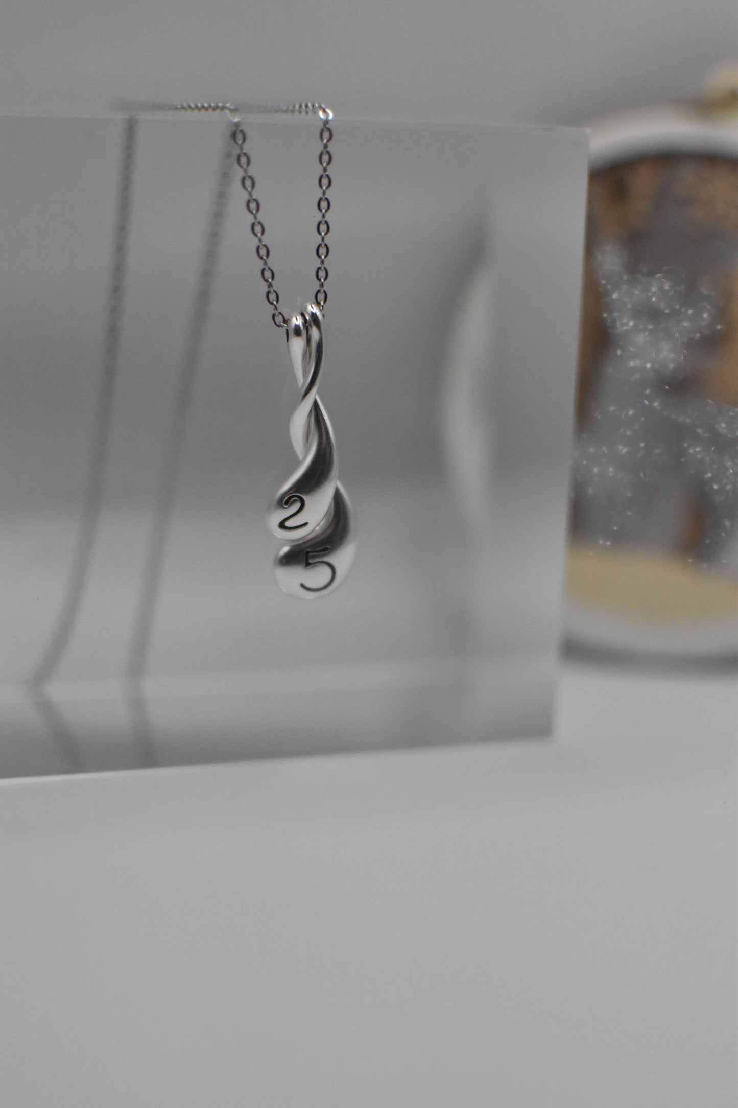 Silver Twist Chain