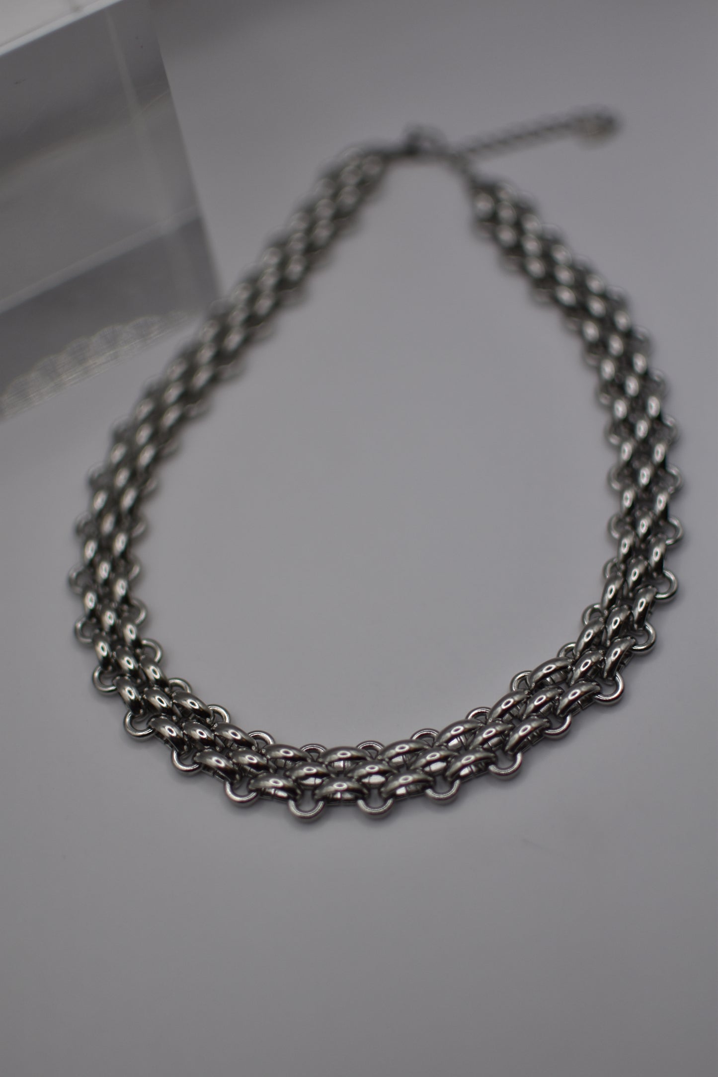 Steel Weave Necklace