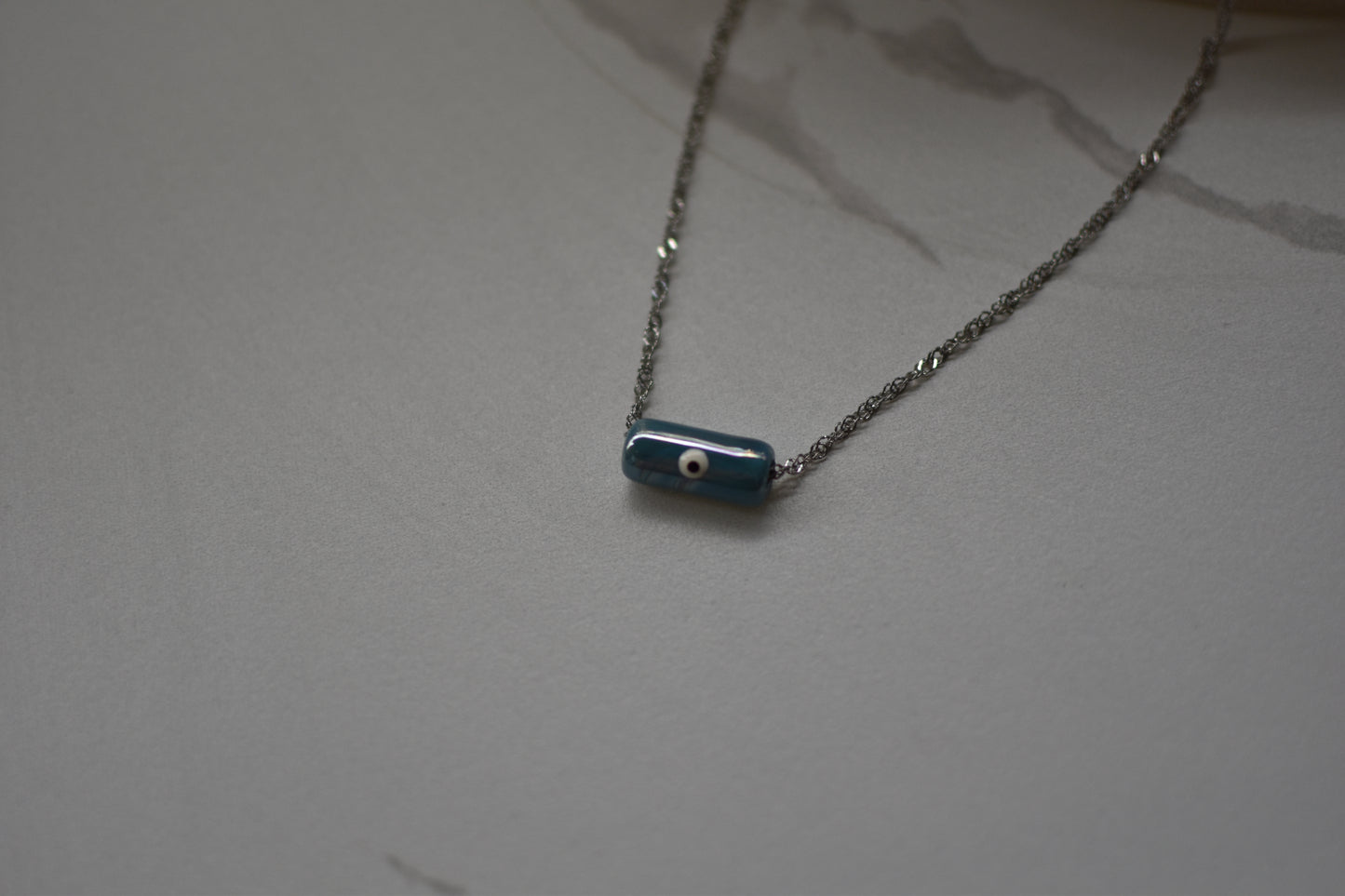 Ble Silver Necklace