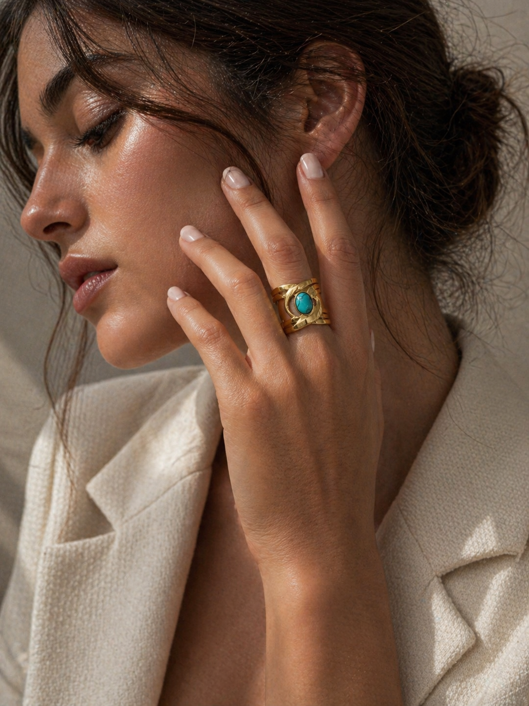 Gaia Turquoise Ring