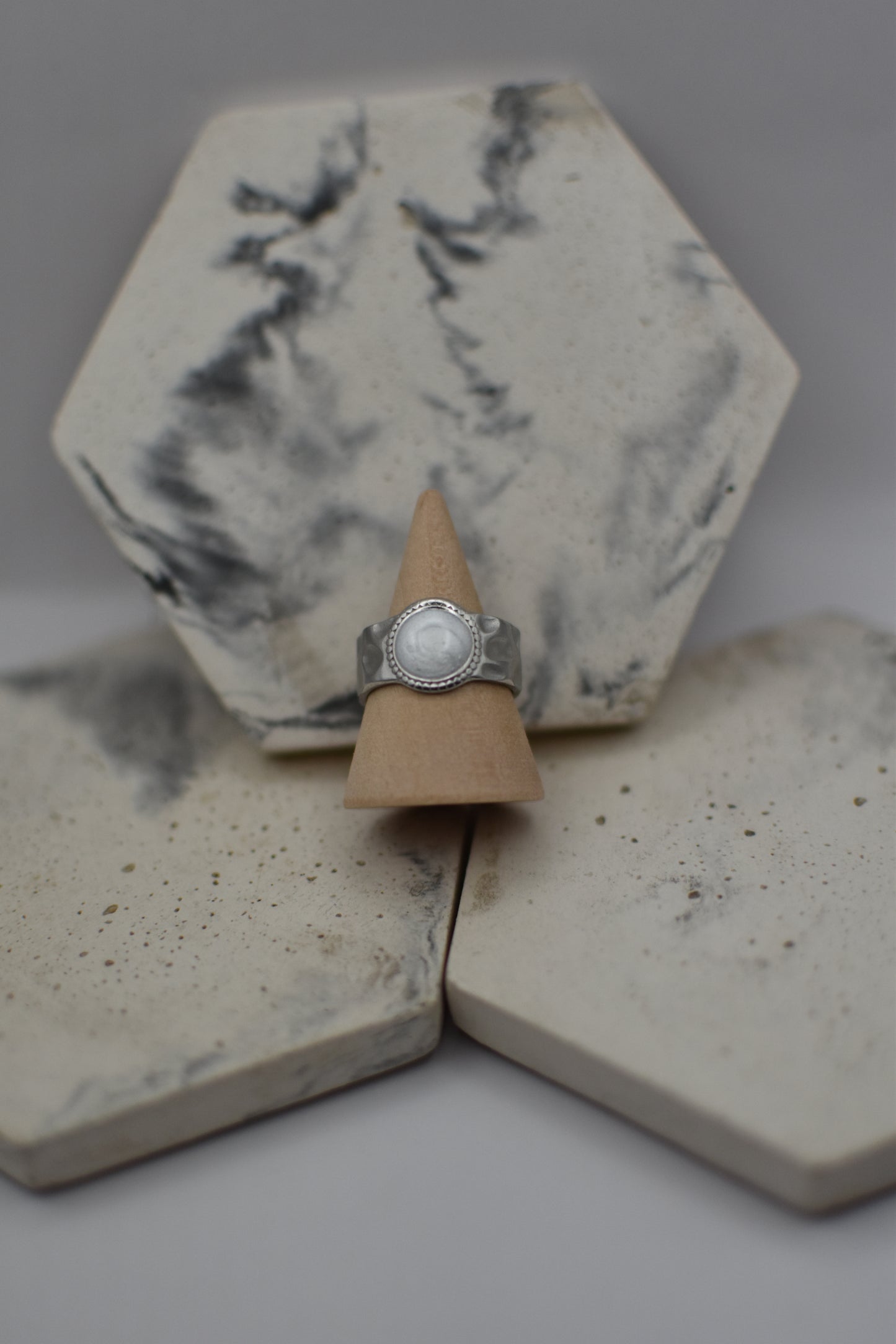 Silver Soft Circle