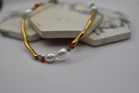 Pearl Ember Necklace