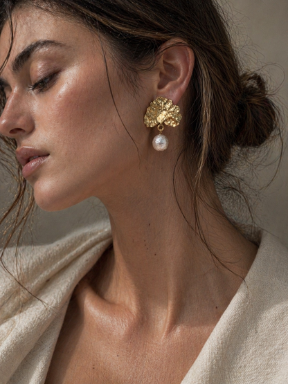 Celine Pearl Earrings