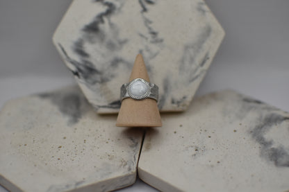 Silver Soft Circle