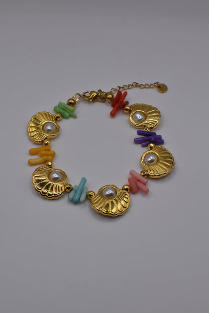 Colorful Shell Bracelet