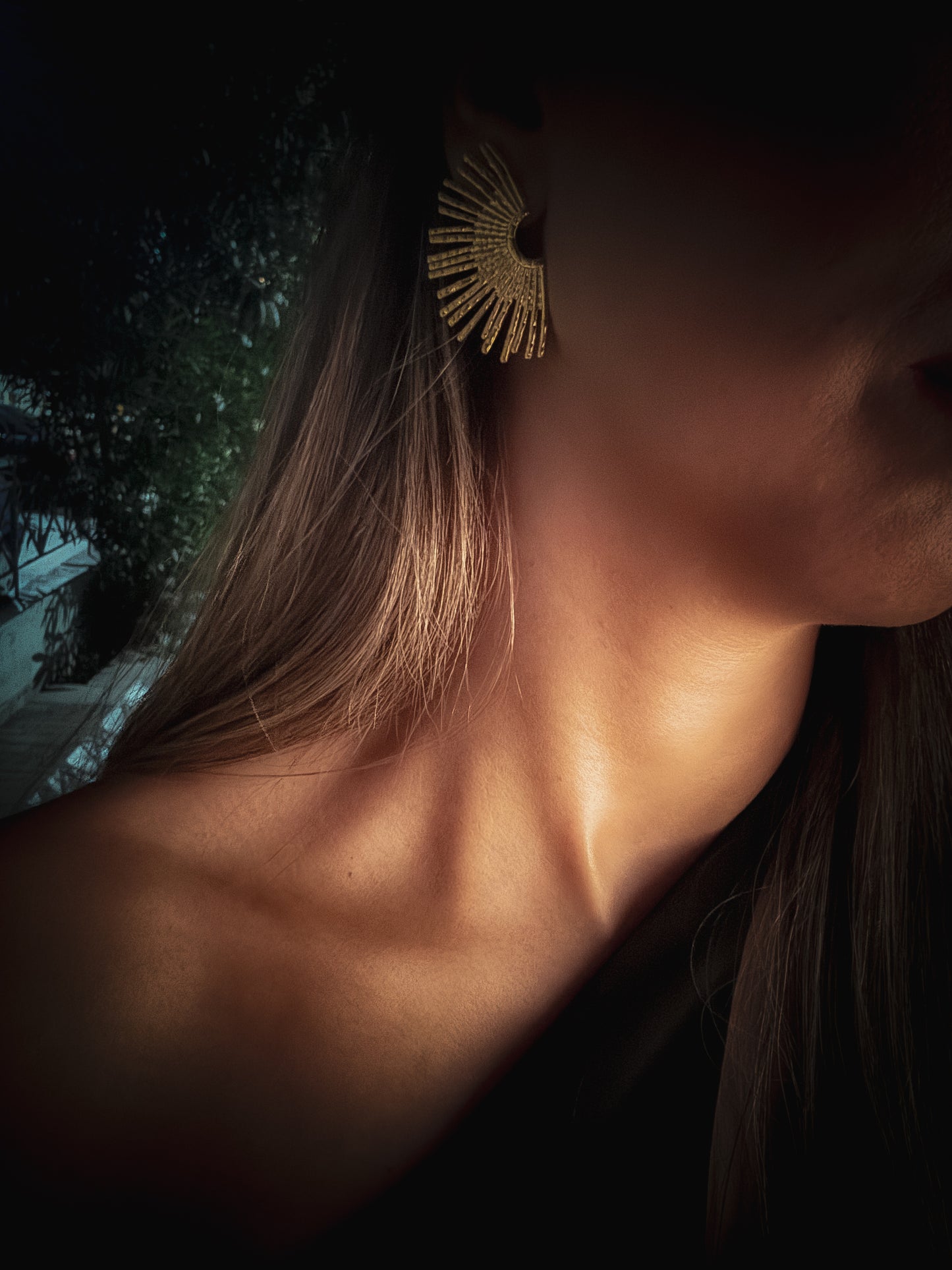 Sunrise Gold Earrings