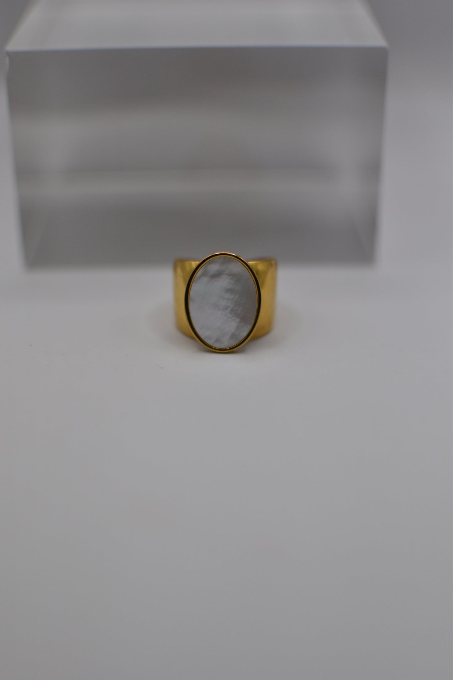 Oval Gold Ring