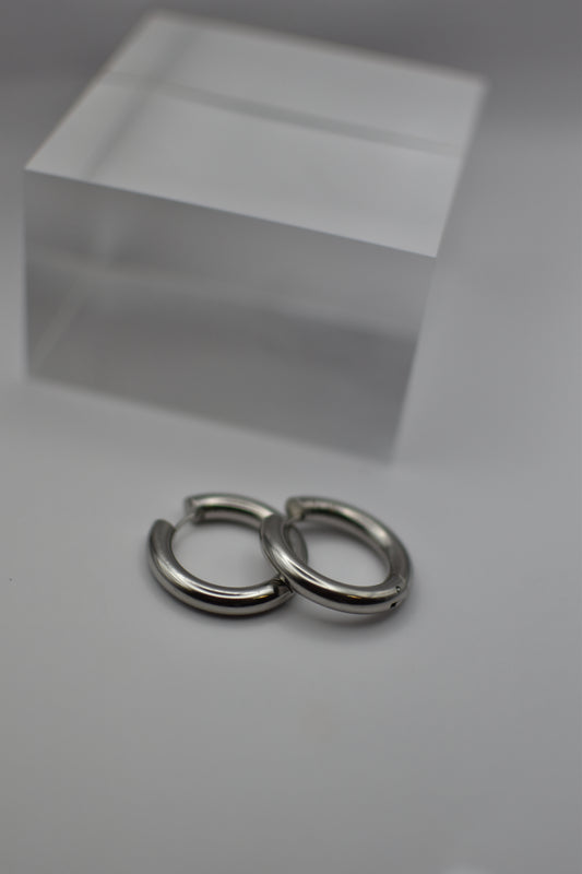Simple silver Earrings