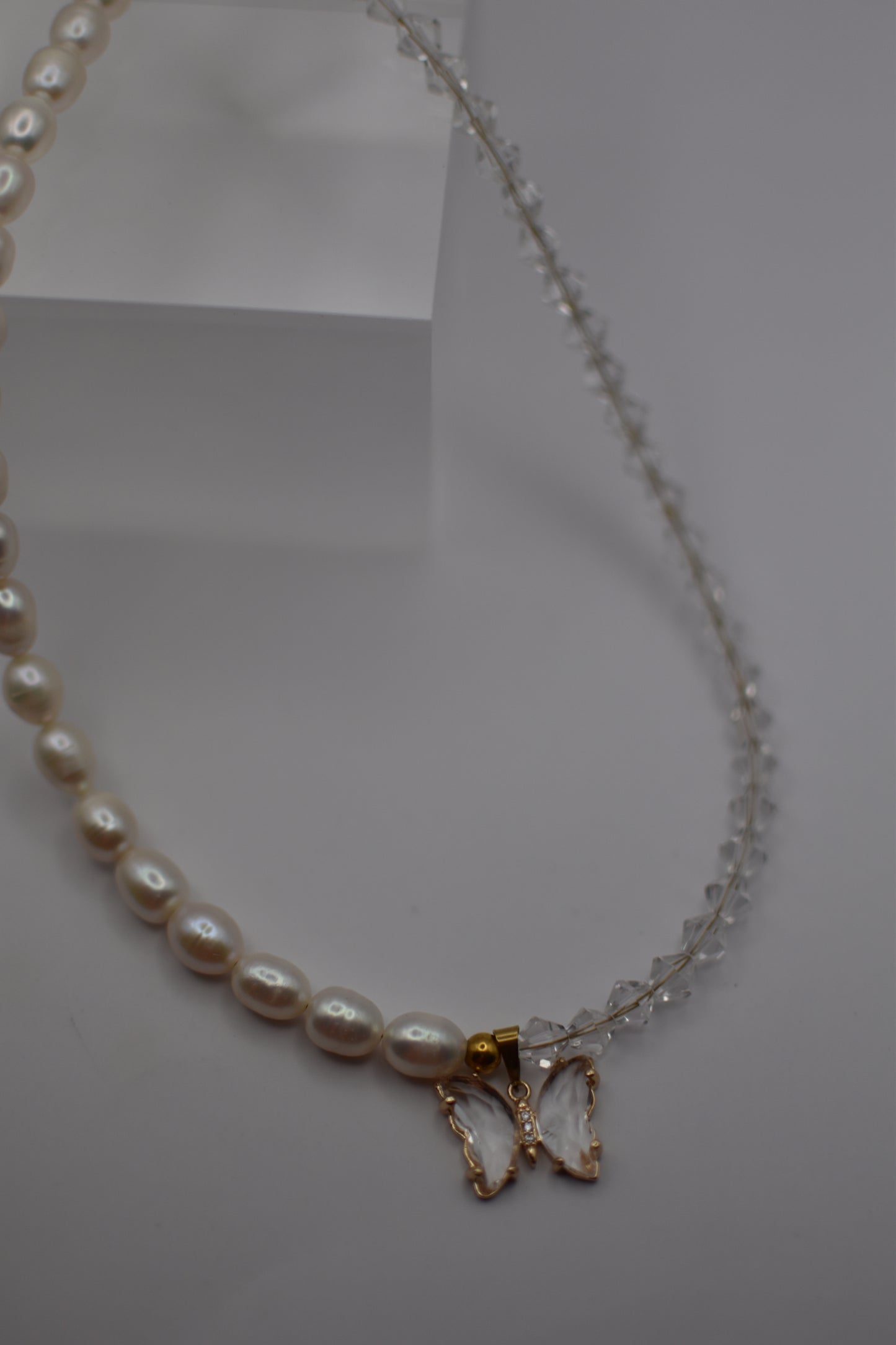 Pearl-Glass Necklace