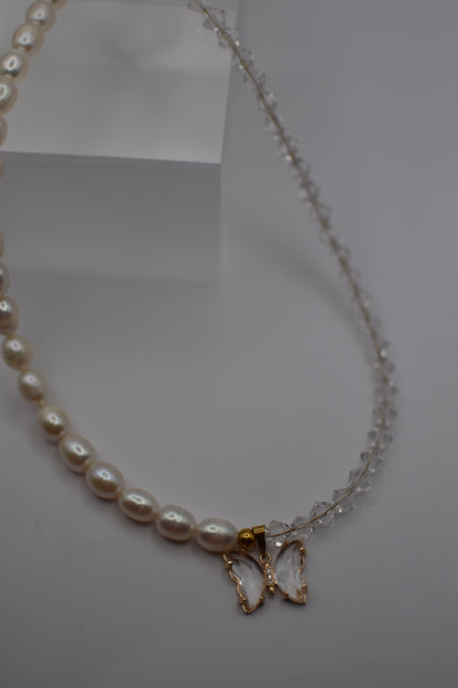 Pearl-Glass Necklace