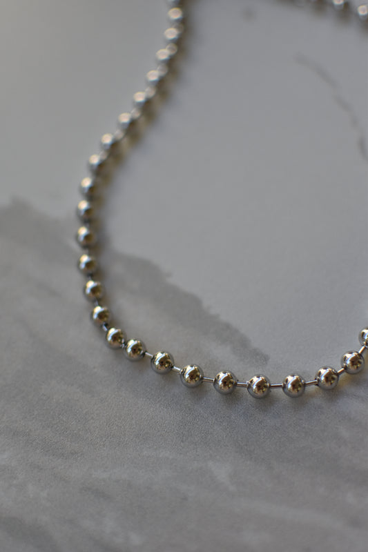 Silver Obs Necklace