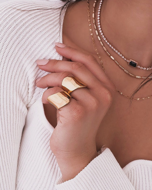 Sweden Gold Ring Set