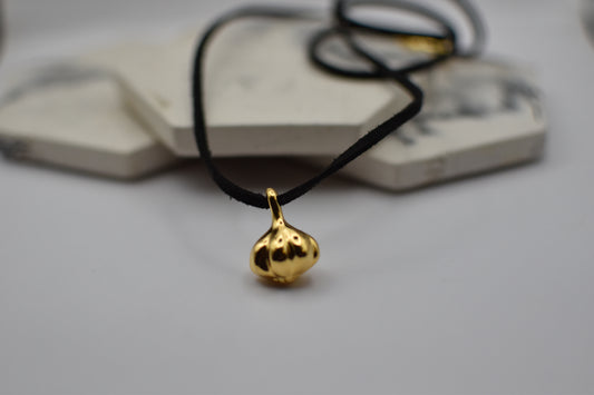 Garlic Pendant Gold